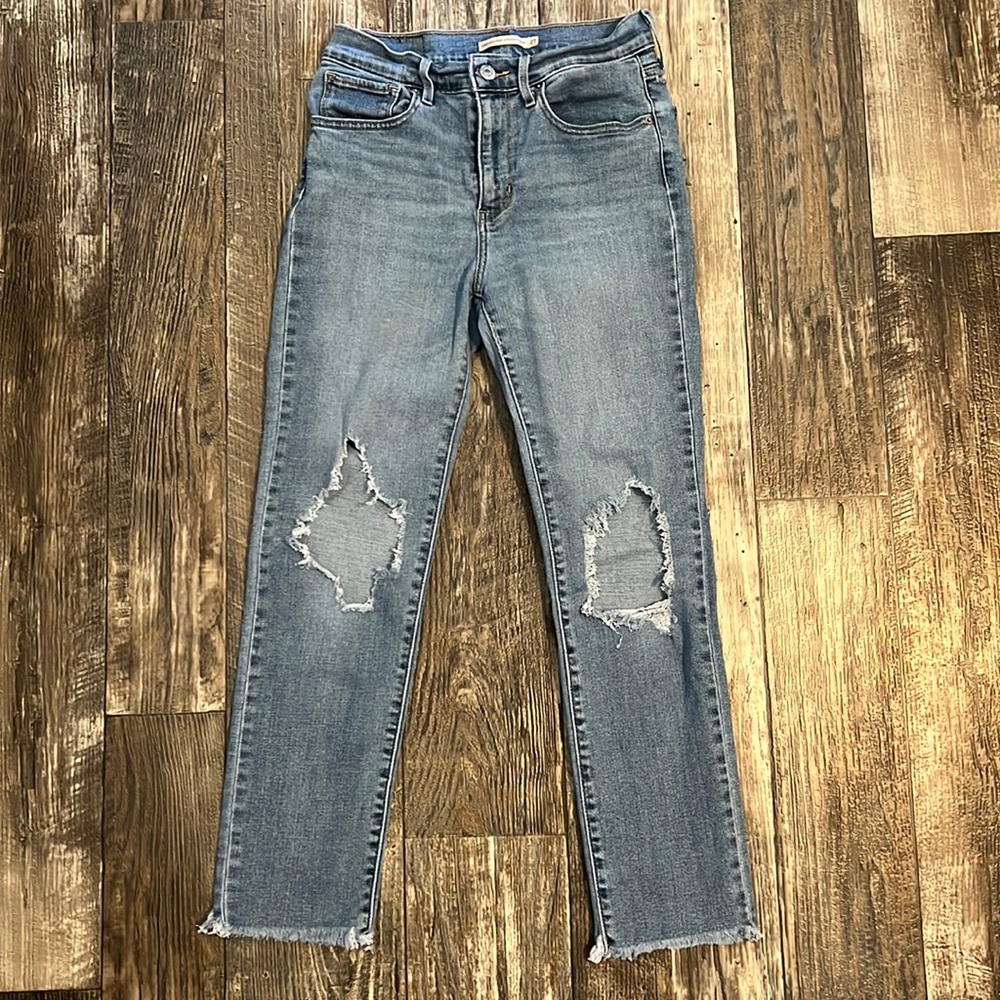 Levi’s 724 High Rise Straight Crop 27 Jeans Women’s